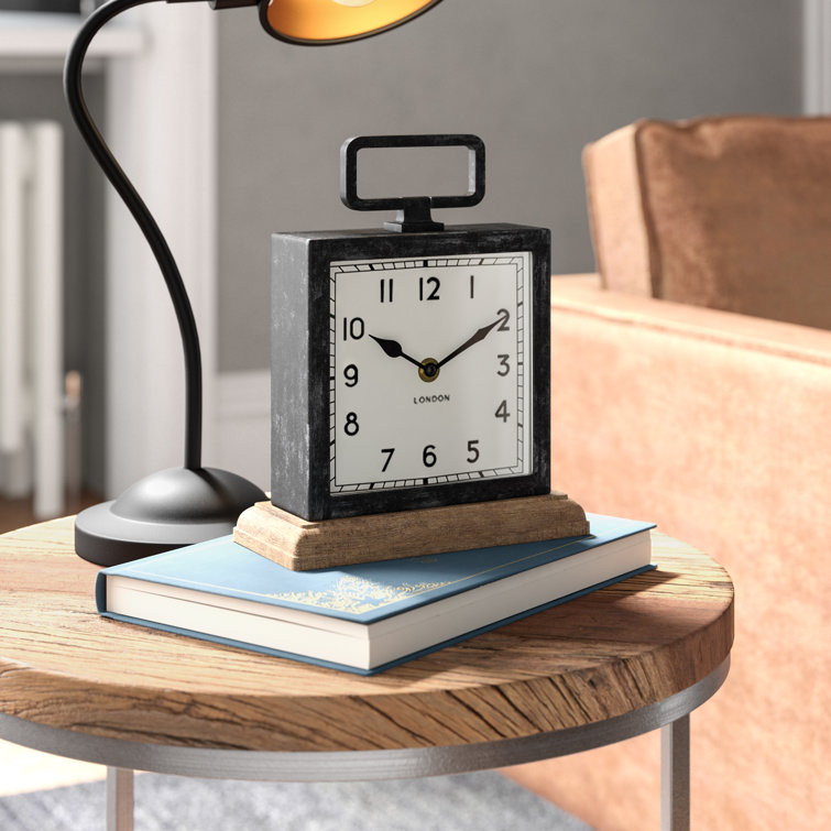 Borough Wharf Rachel Tabletop Clock & Reviews Wayfair.co.uk